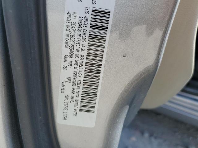 2C4RC1BG2FR654690 - 2015 CHRYSLER TOWN & COU TOURING Gümüş foto 12