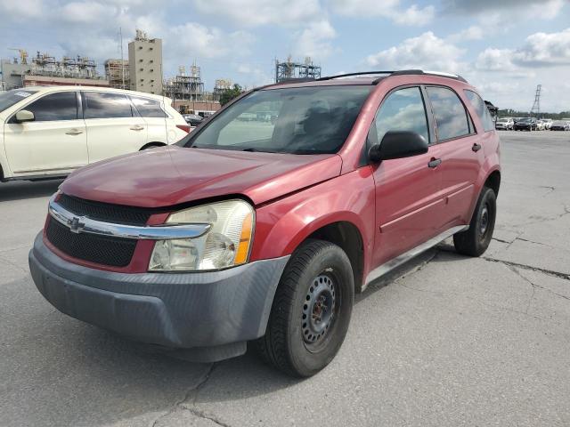 2CNDL13F156204461 - 2005 CHEVROLET EQUINOX LS RED photo 1