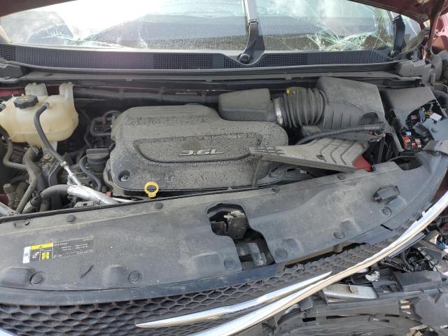 2C4RC1EG5JR154902 - 2018 CHRYSLER PACIFICA TOURING L PLUS MAROON photo 12