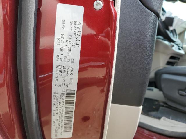 2C4RC1EG5JR154902 - 2018 CHRYSLER PACIFICA TOURING L PLUS MAROON photo 13