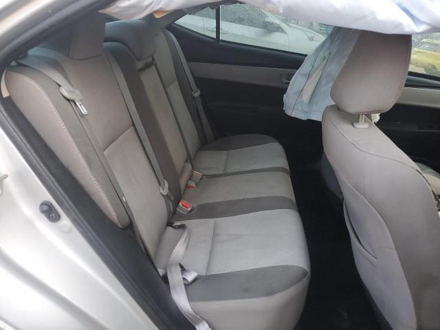 2T1BURHEXHC863990 - 2017 TOYOTA COROLLA L SILVER photo 10