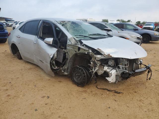 2T1BURHEXHC863990 - 2017 TOYOTA COROLLA L SILVER photo 4