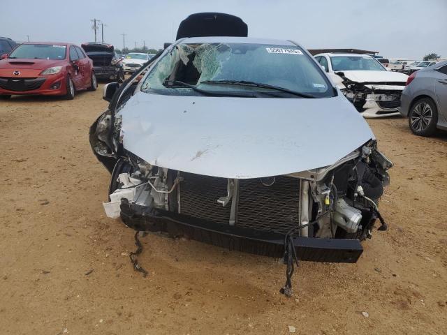 2T1BURHEXHC863990 - 2017 TOYOTA COROLLA L SILVER photo 5