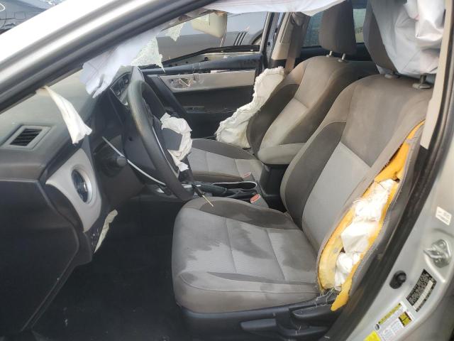 2T1BURHEXHC863990 - 2017 TOYOTA COROLLA L SILVER photo 7