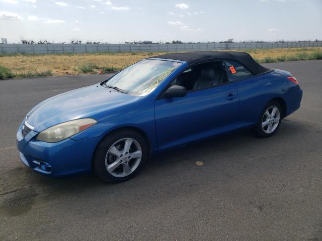 4T1FA38P48U154737 - 2008 TOYOTA CAMRY SOLA SE BLUE photo 1