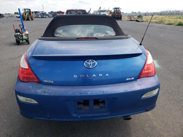 4T1FA38P48U154737 - 2008 TOYOTA CAMRY SOLA SE BLUE photo 6