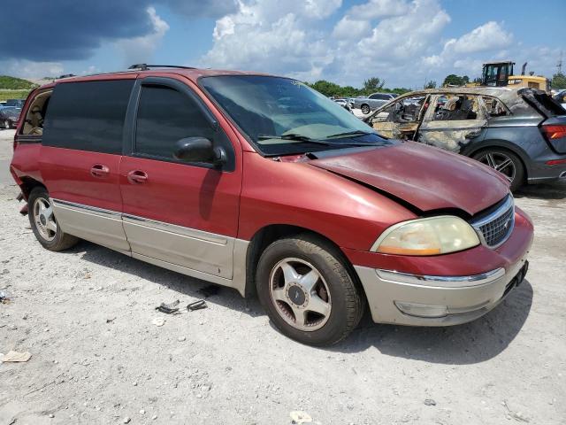 2FMDA534X2BB68445 - 2002 FORD WINDSTAR SEL RED photo 4