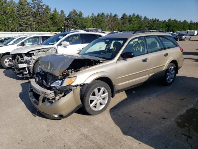 4S4BP61C796310782 - 2009 SUBARU OUTBACK 2.5I GOLD photo 1