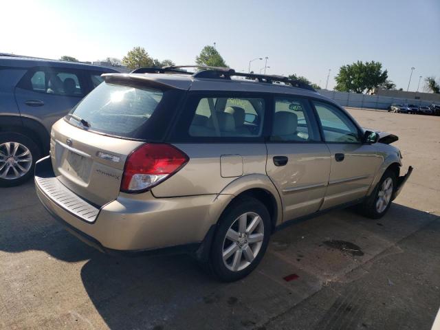 4S4BP61C796310782 - 2009 SUBARU OUTBACK 2.5I GOLD photo 3