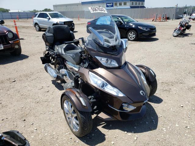 2BXNBBC14DV001560 - 2013 CAN-AM SPYDER ROA RT BROWN photo 1