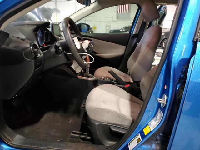 3MYDLBYV2KY507027 - 2019 TOYOTA YARIS L BLUE photo 7