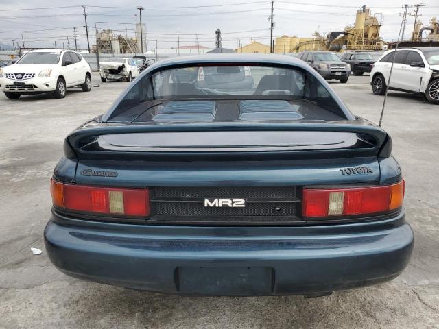 JT2SW22N8N0058420 - 1992 TOYOTA MR2 SPORT ROOF GREEN photo 6