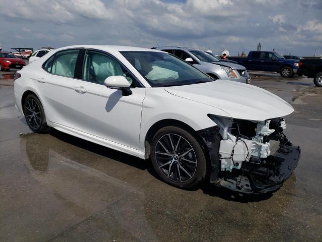 4T1G11AKXPU741207 - 2023 TOYOTA CAMRY SE NIGHT SHADE WHITE photo 4