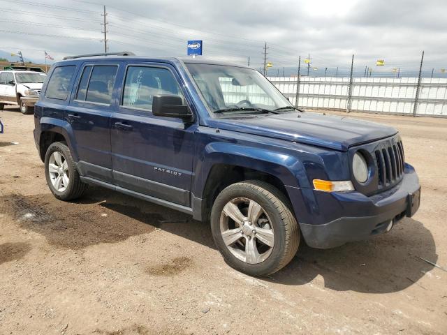 1C4NJRFB9FD354472 - 2015 JEEP PATRIOT LATITUDE BLUE photo 4