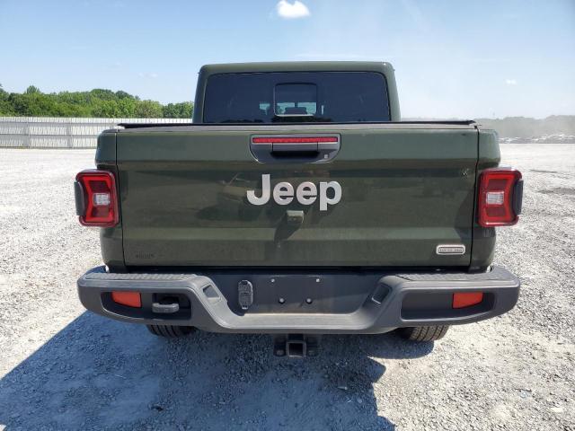 1C6HJTFG9NL140342 - 2022 JEEP GLADIATOR OVERLAND GREEN photo 6