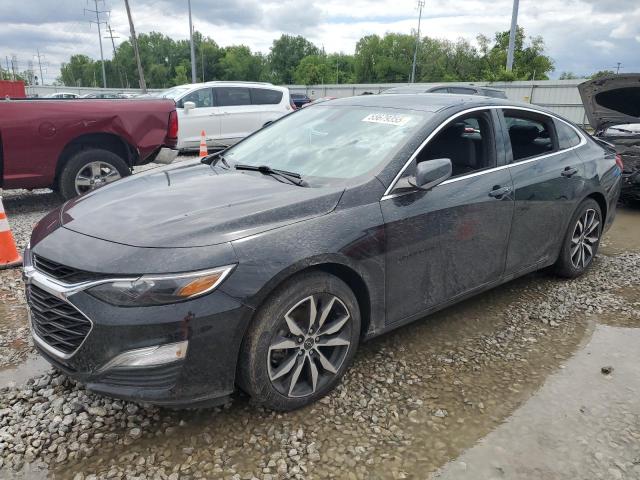1G1ZG5ST4NF212369 - 2022 CHEVROLET MALIBU RS BLACK photo 1