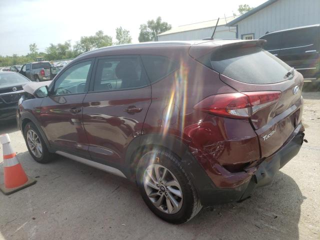 KM8J33A43HU391210 - 2017 HYUNDAI TUCSON LIMITED BURGUNDY photo 2