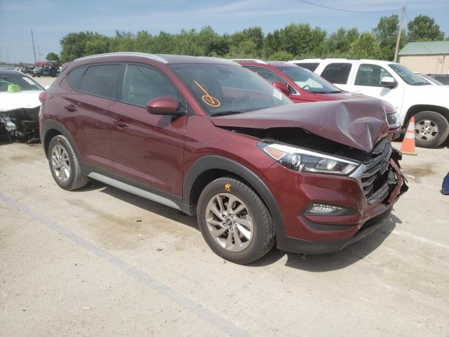 KM8J33A43HU391210 - 2017 HYUNDAI TUCSON LIMITED BURGUNDY photo 4