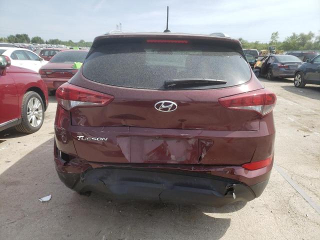 KM8J33A43HU391210 - 2017 HYUNDAI TUCSON LIMITED BURGUNDY photo 6