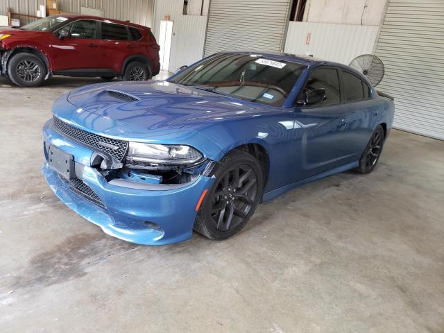 2C3CDXHG0MH633356 - 2021 DODGE CHARGER GT BLUE photo 1