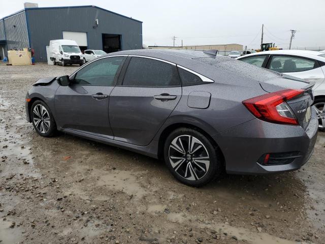 19XFC1F31HE212207 - 2017 HONDA CIVIC EX GRAY photo 2