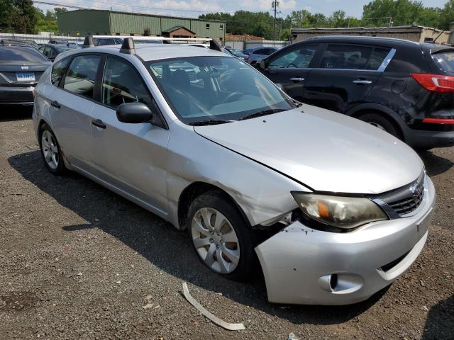 JF1GH61638G811152 - 2008 SUBARU IMPREZA 2.5I SILVER photo 4