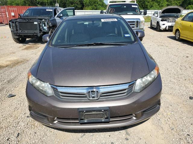 2HGFB2F90CH528502 - 2012 HONDA CIVIC EXL BROWN photo 5