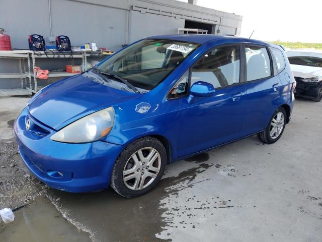 JHMGD38607S055753 - 2007 HONDA FIT S 蓝色 照片 1
