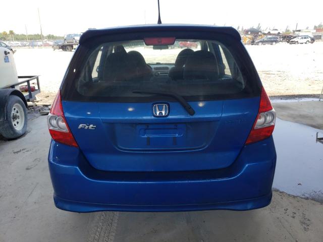 JHMGD38607S055753 - 2007 HONDA FIT S 蓝色 照片 6