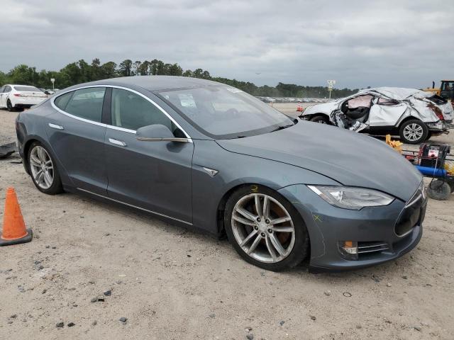 5YJSA1CP6DFP22018 - 2013 TESLA MODEL S 灰色 照片 4