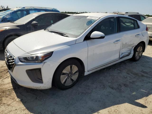 KMHC75LC8NU271041 - 2022 HYUNDAI IONIQ SE WHITE photo 1