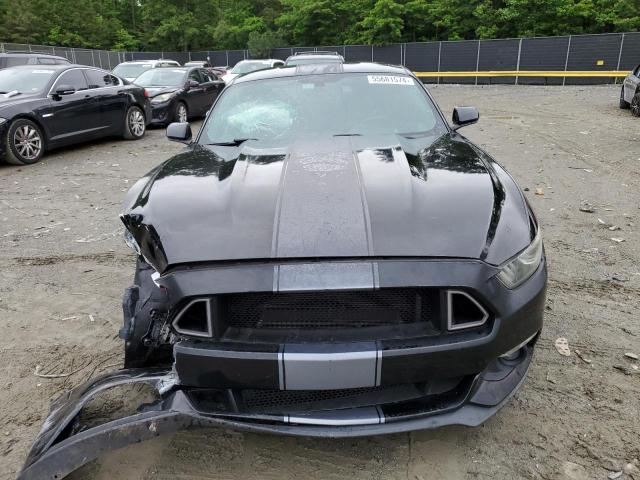 1FA6P8TH0G5219016 - 2016 FORD MUSTANG BLACK photo 5