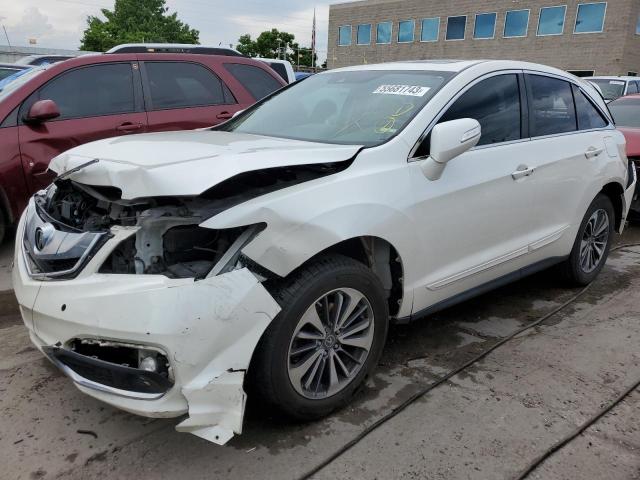 5J8TB4H74HL019324 - 2017 ACURA RDX ADVANCE WHITE photo 1