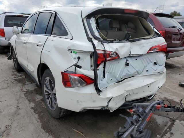 5J8TB4H74HL019324 - 2017 ACURA RDX ADVANCE WHITE photo 2