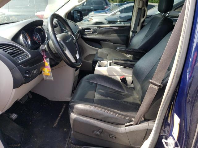 2C4RC1BG6GR165243 - 2016 CHRYSLER TOWN & COU TOURING Mavi foto 7
