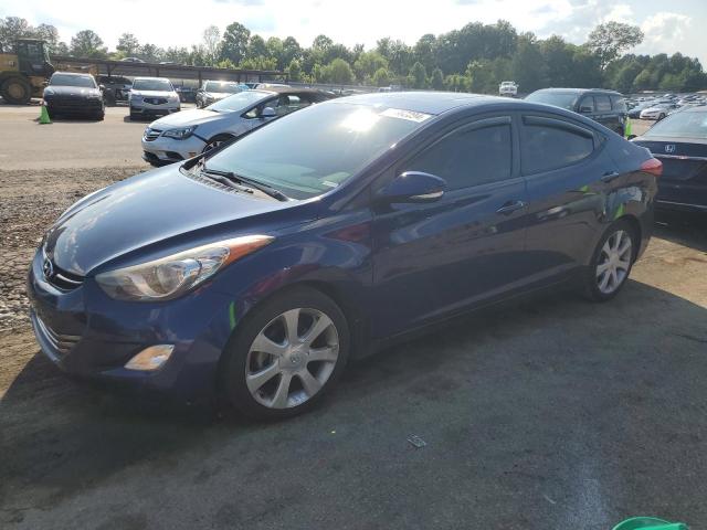 5NPDH4AE3DH182992 - 2013 HYUNDAI ELANTRA GLS BLUE photo 1