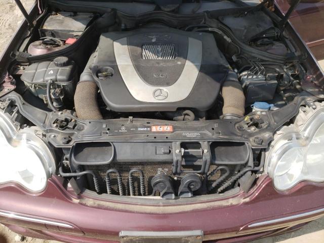 WDBRF54JX6F828230 - 2006 MERCEDES-BENZ C 280 MAROON photo 11