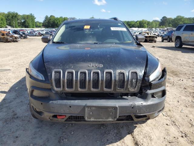 1C4PJMBS2EW214168 - 2014 JEEP CHEROKEE TRAILHAWK BLACK photo 5