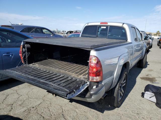 5TEKU72N67Z375206 - 2007 TOYOTA TACOMA DOUBLE CAB PRERUNNER LONG BED SILVER photo 3