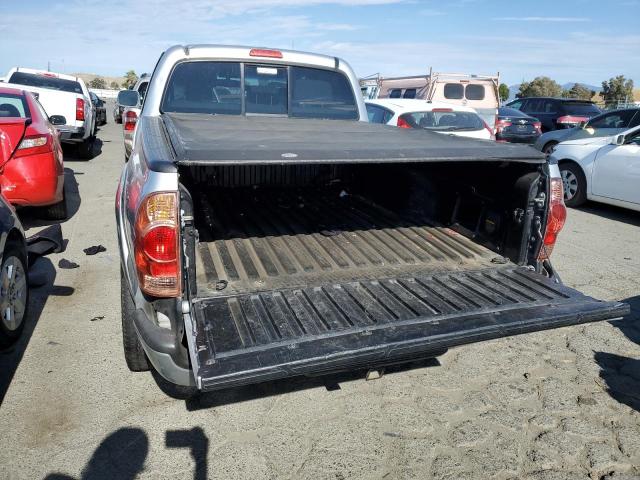 5TEKU72N67Z375206 - 2007 TOYOTA TACOMA DOUBLE CAB PRERUNNER LONG BED SILVER photo 6