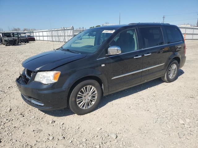 2C4RC1CG3ER225166 - 2014 CHRYSLER TOWN & COU TOURING L BLACK photo 1