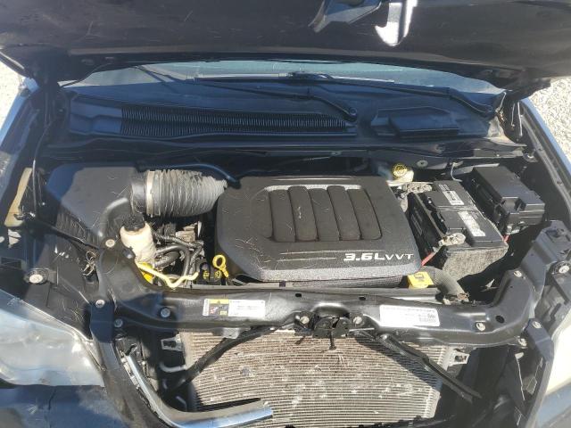 2C4RC1CG3ER225166 - 2014 CHRYSLER TOWN & COU TOURING L BLACK photo 12