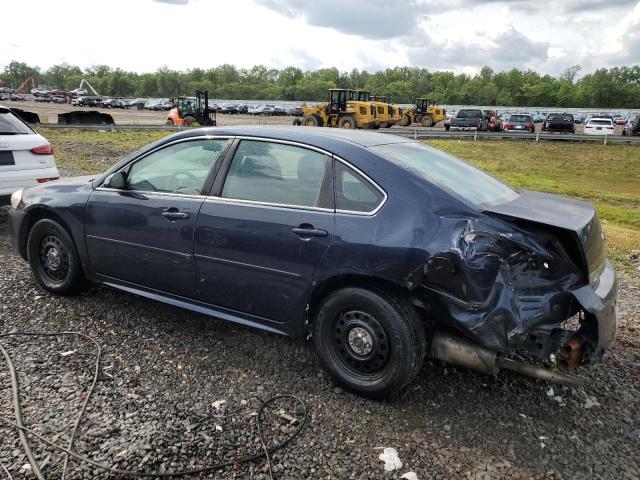 2G1WD5EM4A1176250 - 2010 CHEVROLET IMPALA POLICE BLUE photo 2