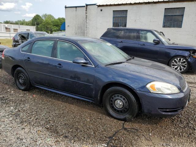 2G1WD5EM4A1176250 - 2010 CHEVROLET IMPALA POLICE BLUE photo 4