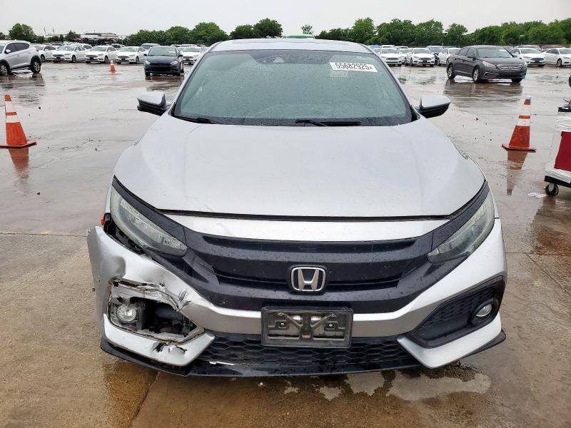 SHHFK7H94JU210456 - 2018 HONDA CIVIC SPORT TOURING SILVER photo 5