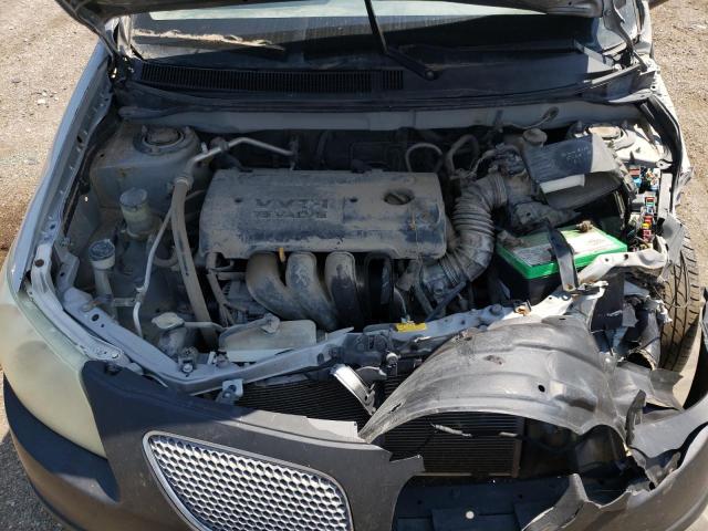 5Y2SL65836Z410863 - 2006 PONTIAC VIBE SILVER photo 11