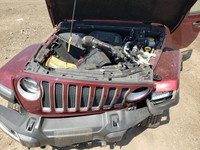 1C4HJXEN9MW776109 - 2021 JEEP WRANGLER U SAHARA RED photo 11