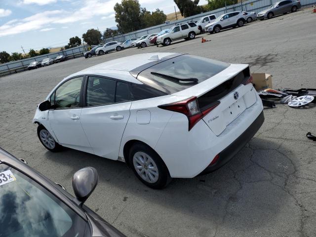 JTDKARFUXL3118788 - 2020 TOYOTA PRIUS L WHITE photo 2