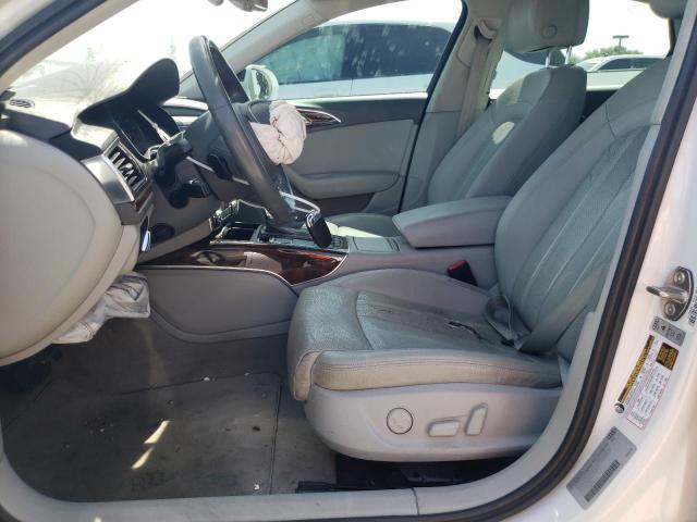 WAUHGAFC8DN081423 - 2013 AUDI A6 PRESTIGE თეთრი ფოტო 7