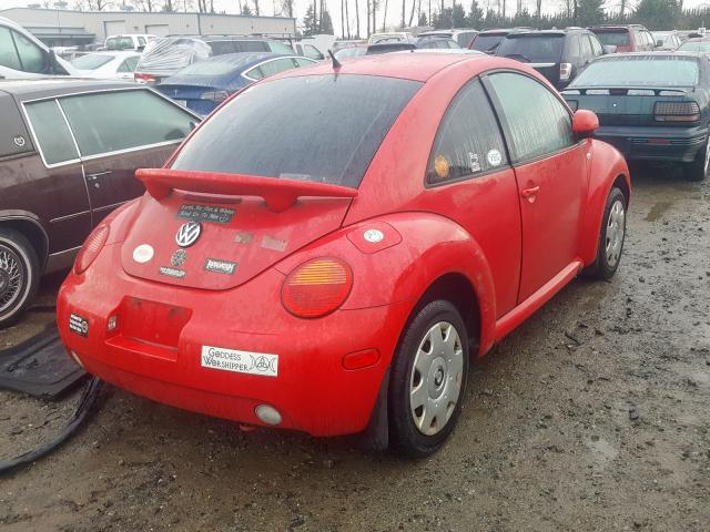 3VWBC21C9YM497334 - 2000 VOLKSWAGEN NEW BEETLE GL  photo 4